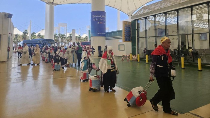 Suasana bandara jelang jemaah haji RI pulang ke tanah air (Dok. Media Center Haji)