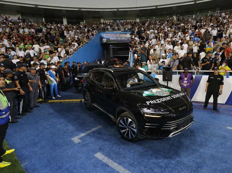 Timnas Uzbekistan Lolos Pildun, Presiden Kasih Bonus 40 Mobil BYD