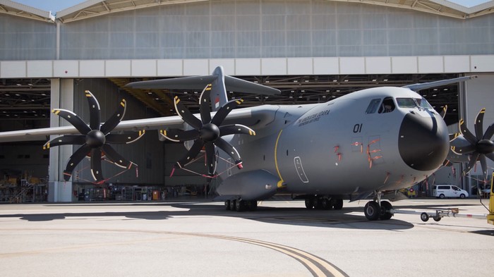Ini Pesawat Airbus A400M yang Dipesan Prabowo untuk TNI AU