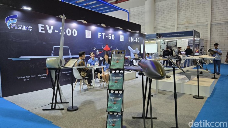 Aneka Drone di Pameran Indo Defence 2025