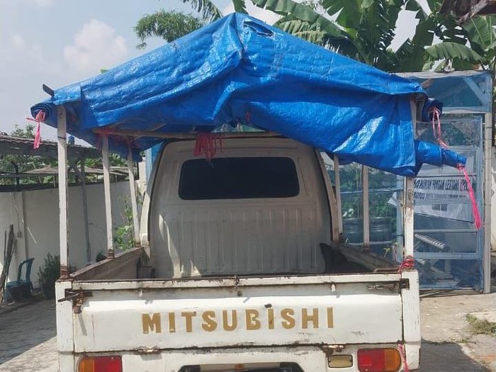 Barang bukti maling di Garut.