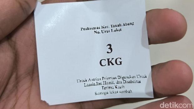 CKG Puskesmas Tanah Abang