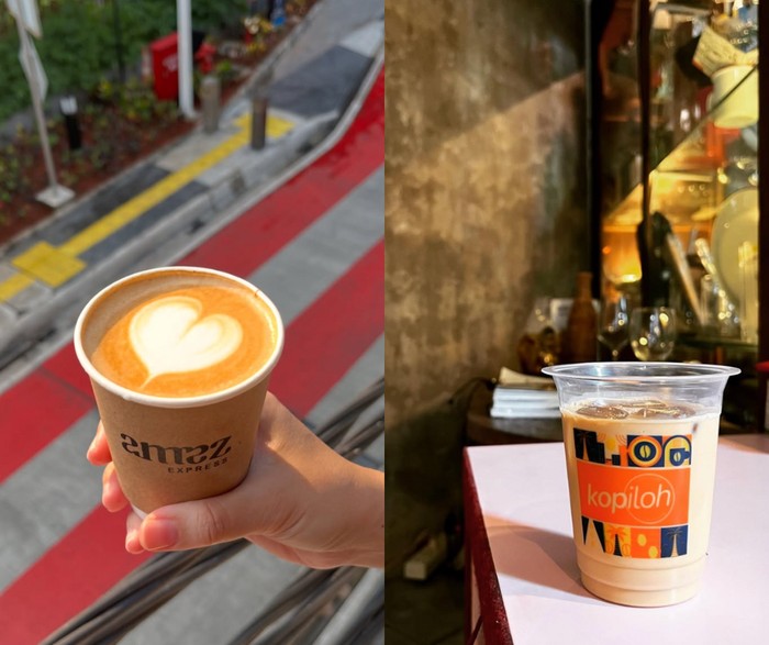Coffee shop dekat stasiun Sudirman