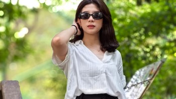 Tak cuma untuk foto hewan, potret manusia dengan mode potrait juga sangat tajam. Foto: Aisyah Kamaliah/detikINET