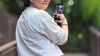 Potrait lagi dengan latar belakang sanctuary. Foto: Aisyah Kamaliah/detikINET