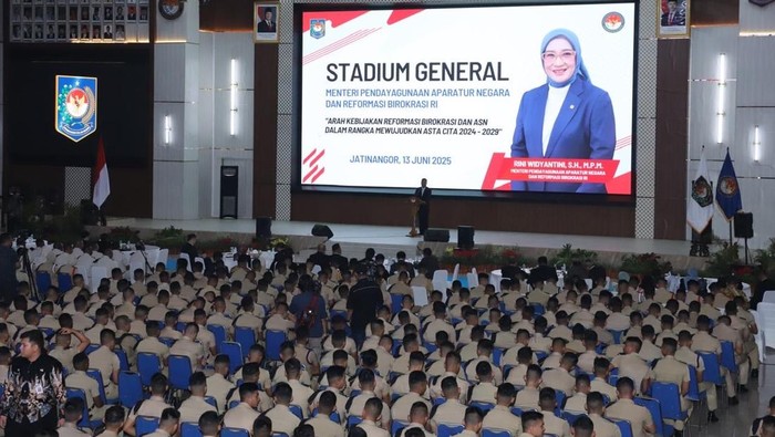Rini menyampaikan IPDN berfungsi sebagai laboratorium tata kelola pemerintahan, yang diharapkan mampu melahirkan berbagai inovasi untuk memperkuat birokrasi di masa depan.