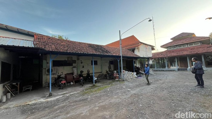 Kondisi kantor Dinas PUPR Kabupaten Mojokerto yang akan direhab