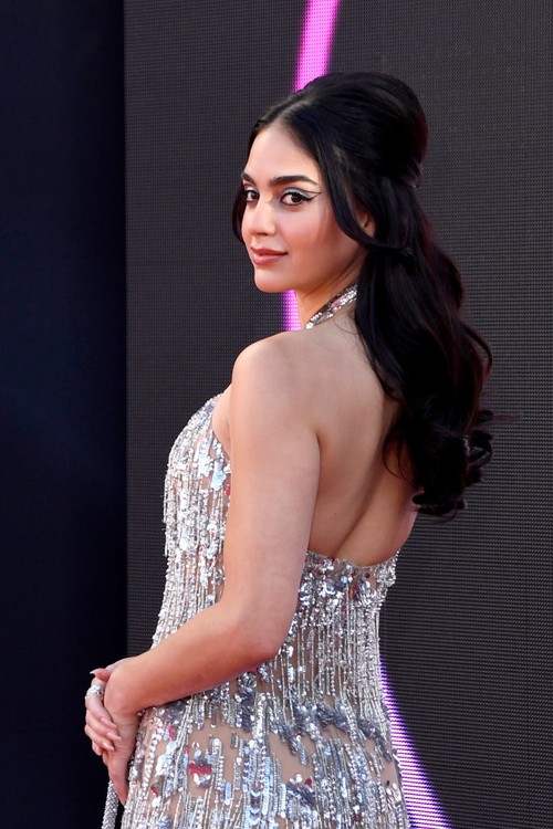 LAS VEGAS, NEVADA - NOVEMBER 17: Melissa Barrera attends the 23rd Annual Latin GRAMMY Awards at Michelob ULTRA Arena on November 17, 2022 in Las Vegas, Nevada. (Photo by Mindy Small/WireImage)