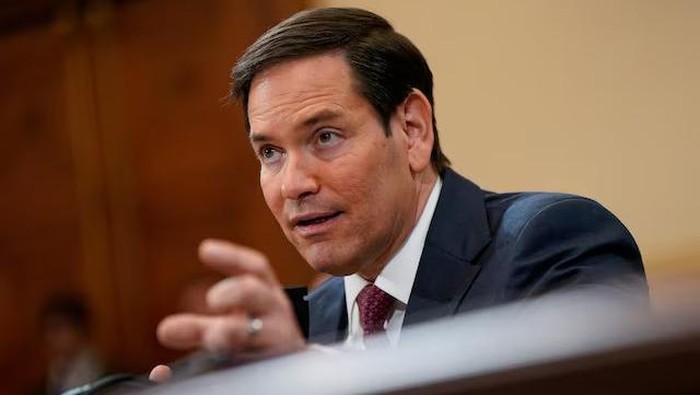 U.S. Secretary of State Marco Rubio testifies at a House Foreign Affairs Committee hearing on U.S. President Donald Trumps State Department budget request for the Department of State, on Capitol Hill in Washington, D.C., U.S., May 21, 2025. REUTERS/Elizabeth Frantz/File Photo Purchase Licensing Rights