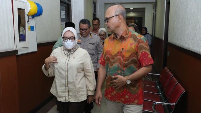 Menteri PPPA mengunjungi bocah yang disiksa ortu di Jaksel (dok istimewa)