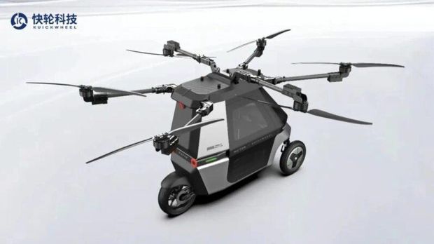 Motor terbang Skyrider X6.