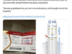 Viral Satu Penumpang Air India Selamat, Netizen: Keajaiban