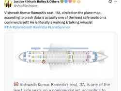 Viral Satu Penumpang Air India Selamat, Netizen: Keajaiban