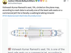 Viral Satu Penumpang Air India Selamat, Netizen: Keajaiban