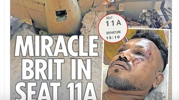 Media Inggris The Sun memuat keajaiban ini. Foto: X.com