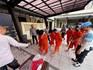 Komplotan Wanita Pencopet hingga Pesilat Diringkus di Kota Kediri