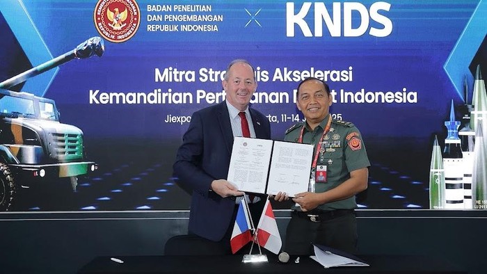 Produsen Senjata asal Prancis KNDS kerja sama dengan RI