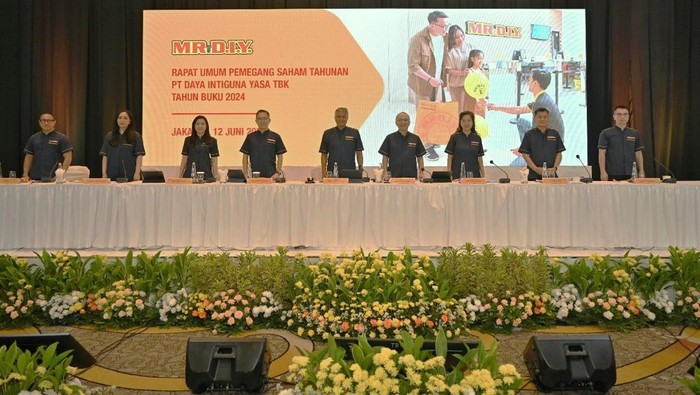 PT Daya Intiguna Yasa Tbk (MR.D.I.Y. Indonesia) menggelar Rapat Umum Pemegang Saham Tahunan (RUPST) perdana