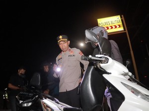 Jaga Kondusifitas, Polres Blitar Gelar Operasi Kamtibmas