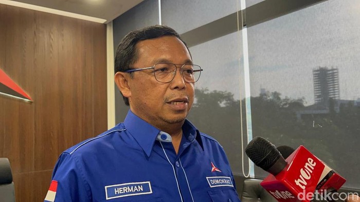 Sekjen Demokrat Herman Khaeron. (Anggi Muliawati/detikcom).