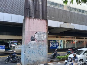 Kondisi Terkini Tiang Monorel Mangkrak yang Pramono Minta Dibongkar