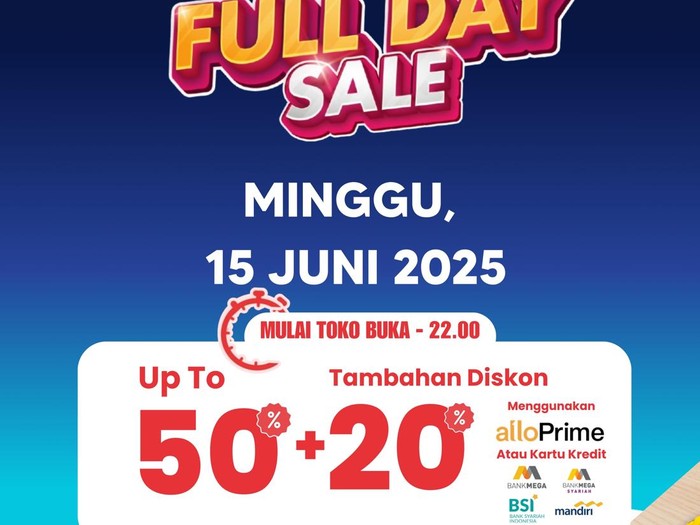 Transmart Full Day Sale 15 Juni 2025