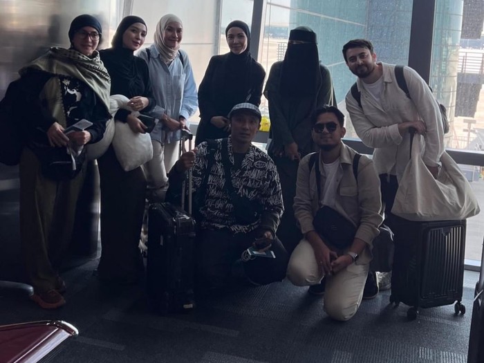 Zaskia Adya Mecca dan 8 WNI ikut Global March to Gaza.