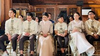 Semua anak-anak Ahmad Dhani, Mulan Jameela dan Maia Estianty turut hadir dalam acara tersebut. Foto: Instagram Ahmad Dhani