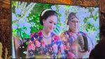 Senyuman Maia Estianty di Siraman Al Ghazali