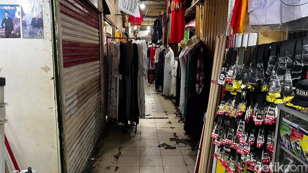 Begini lorong Pasar Kebayoran Lama lokasi bocah M (7) ditemukan penuh luka.