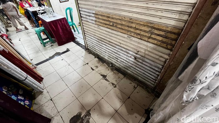 Begini lorong Pasar Kebayoran Lama lokasi bocah M (7) ditemukan penuh luka.