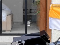 Penampakan Bekas Peluru Penembakan Brutal WN Australia di Kaca Vila Bali