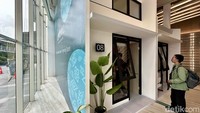  Rumah berisi satu kamar tidur memiliki luas tanah 25 meter persegi dan bangunan 14 meter persegi. 