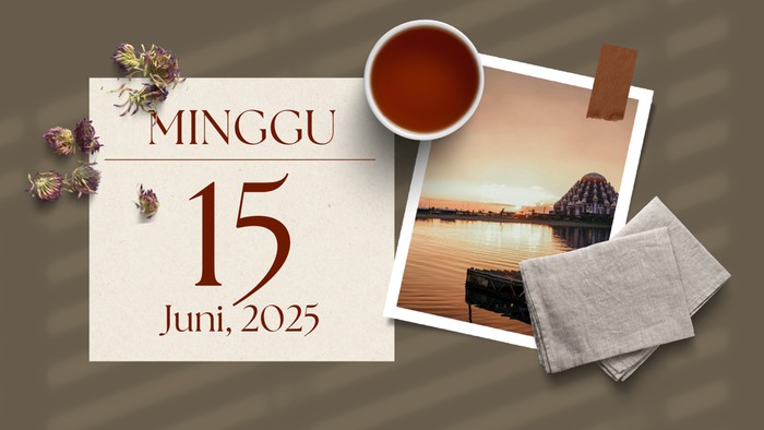 Kalender 15 Juni 2025.