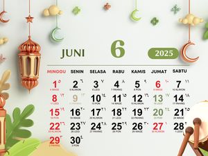 Kalender Hijriah Hari Ini 25 Juni 2025, Cek di Sini!