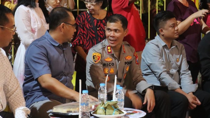 Kapolres Probolinggo Kota AKBP Rico Yumasri turun langsung memimpin pengamanan