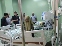 Kapolres Probolinggo Kota Sambangi Korban Laka Maut Rombongan Kiai Taufik