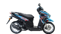 Kawasaki Busky 125 sudah mulai dipasarkan di Filipina. Skutik baru tersebut, jika dirupiahkan, hanya dibanderol Rp 21 jutaan. Nominal itu mirip-mirip Honda Vario 125 di Indonesia. Foto: Doc. Kawasaki Filipina