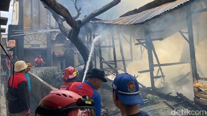 Kebakaran di Cianjur
