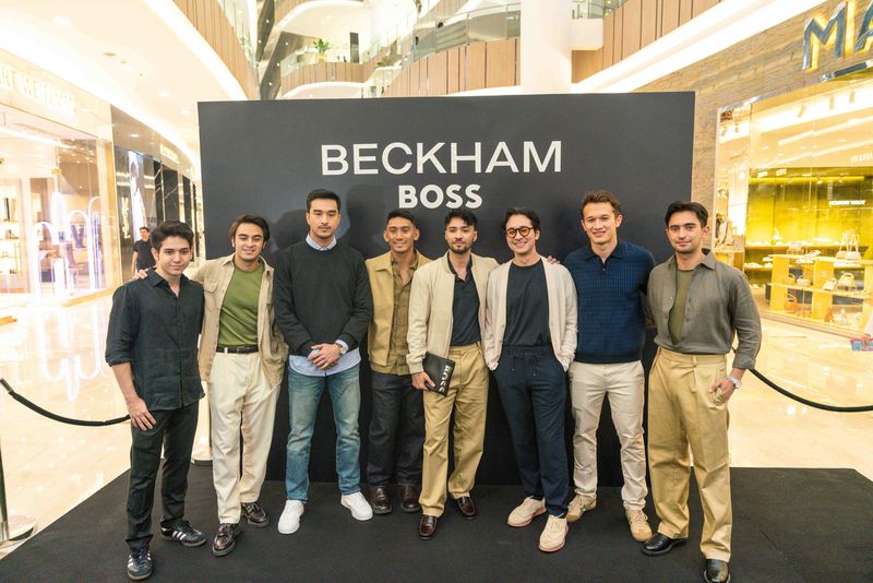 Koleksi Beckham x Boss Hadir di Jakarta