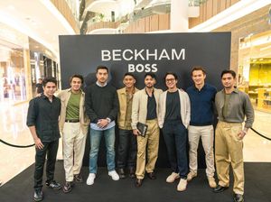 David Beckham Bawa Gaya Santai Berkelas ke Jakarta Lewat Beckham x BOSS