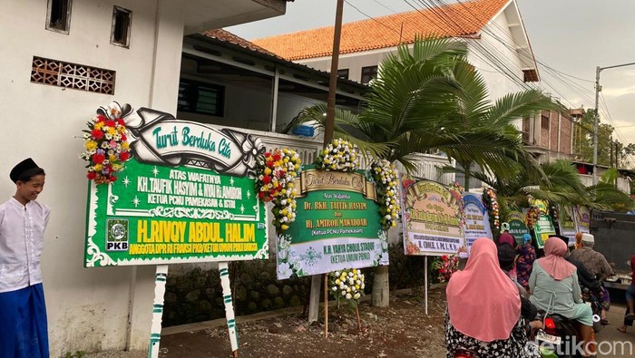 Kondisi di area pondok pesantren Miftahul Ulum