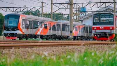 Penampakan KRL Baru dari China Wira-wiri Rute Bogor & Cikarang