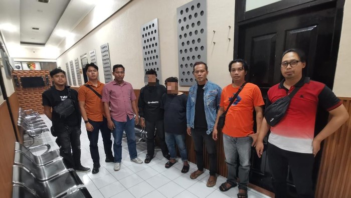 Penangkapan curanmor asal Malang di Polres Blitar
