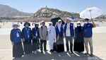7 Potret Ramainya Jabal Rahmah Dikunjungi Jemaah Haji