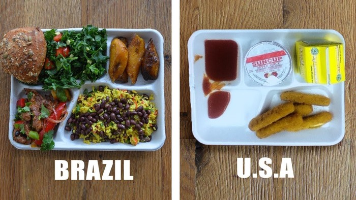 Remaja Ini Ungkap Menu Makan Siang Gratis Ala Kadarnya di Amerika Remaja Ini Ungkap Menu Makan Siang Gratis Ala Kadarnya di Amerika