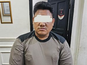 Satpam di Banyuasin Ditangkap Polisi karena Simpan Senpi dan Amunisi