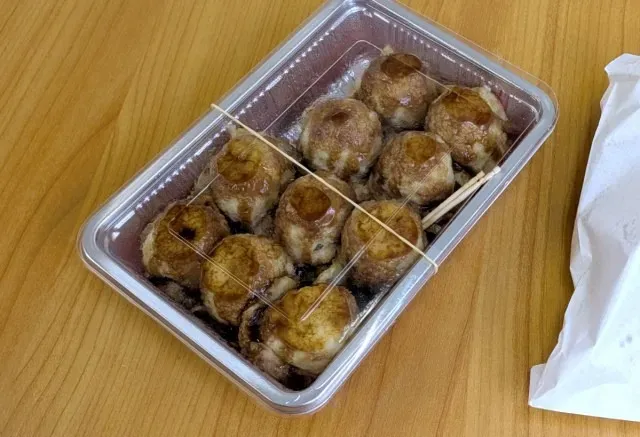 Takoyaki isi sosis di Jepang