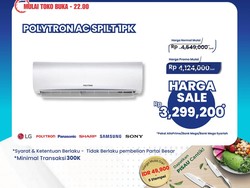 Lawan Gerah Pakai AC Split 1 PK, Diskon Gede di Transmart Full Day Sale