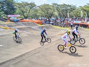 62 Atlet Berlaga di BMX Race Galuh Ciamis, Tiket Menuju Kejurnas